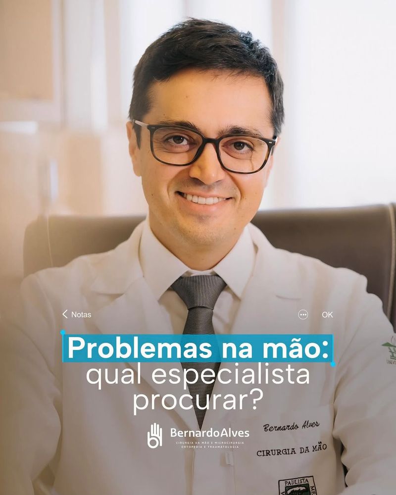 Post: Problemas na mão, qual especialista procurar?