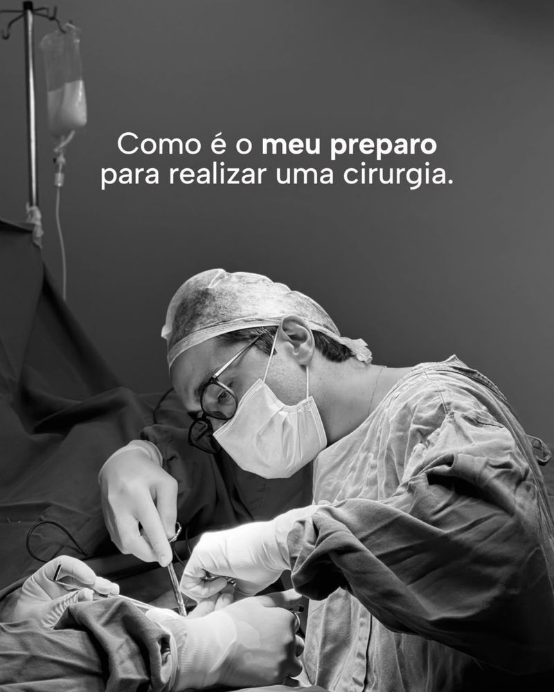 Post: como é o meu preparo para realizar uma cirurgia